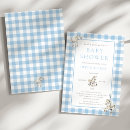 Search for rocking horse baby boy shower invitations Watercolor