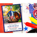 Search for patriotic seasonal invitations Red white and blue