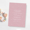 Search for dots baby shower invitations Pink