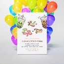 Search for bubble tea invitations Colourful