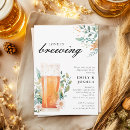 Search for brewing engagement party invitations Love is brewing