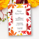 Search for fall family reunion invitations Leaves