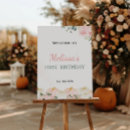 Search for pumpkin welcome signs First birthday welcome