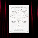 Search for vintage ticket wedding invitations Antique