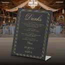 Search for art deco bar posters Black and gold