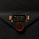 Search for skeleton wedding return address labels October