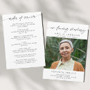 Search for funeral order of service programs Forever in our hearts