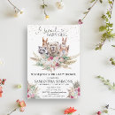 Search for boho woodland invitations Girl