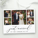 Search for just married postcards Black and white