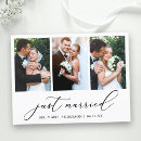 Search for just married postcards Minimalist