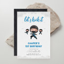 Search for samurai warrior invitations Karate party