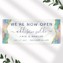 Search for hair salon business banners Gold