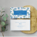 Search for forget me not business cards Pretty