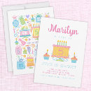 Search for peach butterfly invitations Girl