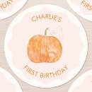 Search for one year old birthday stickers Boho