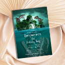 Search for modern dinosaur invitations Jurassic animals