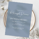 Search for stylish rehearsal dinner invitations Script