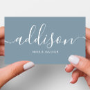 Search for girly business cards Simple