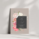 Search for pink and gray wedding invitations Floral