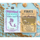 Search for mermaids and pirates Boy and girl birthday