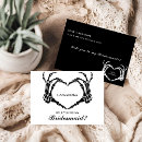 Search for halloween bridal party proposal cards For her