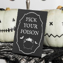 Search for halloween party signs Black and white