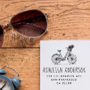 Search for bike rubber stamps Return address