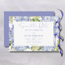 Search for hydrangea wedding save the dates Rustic