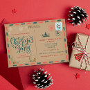 Search for postcard christmas invitations Rustic