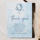 Search for hot air balloon thank you cards Up up and away