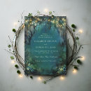 Search for woodland fairy save the dates Forest