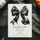 Search for elegant halloween invitations Black and white