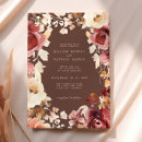 Search for burgundy and cream invitations Watercolor