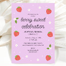 Search for sweet celebration invitations Strawberries