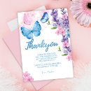 Search for butterfly birthday thank you cards Butterflies