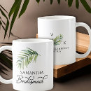 Search for beach wedding mugs Bridesmaid