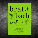 Search for brat in the invitations Modern