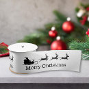 Search for black santa ribbon Reindeer