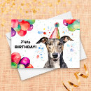 Search for greyhound birthday cards Cute