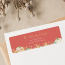 Search for harvest return address labels Floral