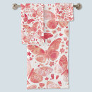 Search for coral pink bath towels Watercolor