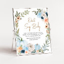 Search for blue pumpkin posters Floral