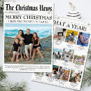 Search for newspaper christmas cards Family christmas newsletter