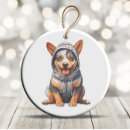 Search for australian cattle dog christmas tree decorations Puppy