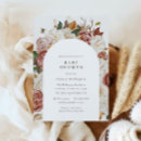 Search for autumn floral invitations Bohemian