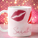 Search for kiss lips mugs Girly