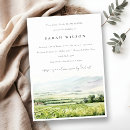 Search for vineyard bridal shower invitations Watercolor
