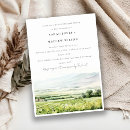 Search for vineyard rehearsal dinner invitations Winery