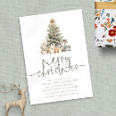 Search for stylish christmas invitations Contemporary