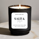 Search for candle labels Natural wax candle